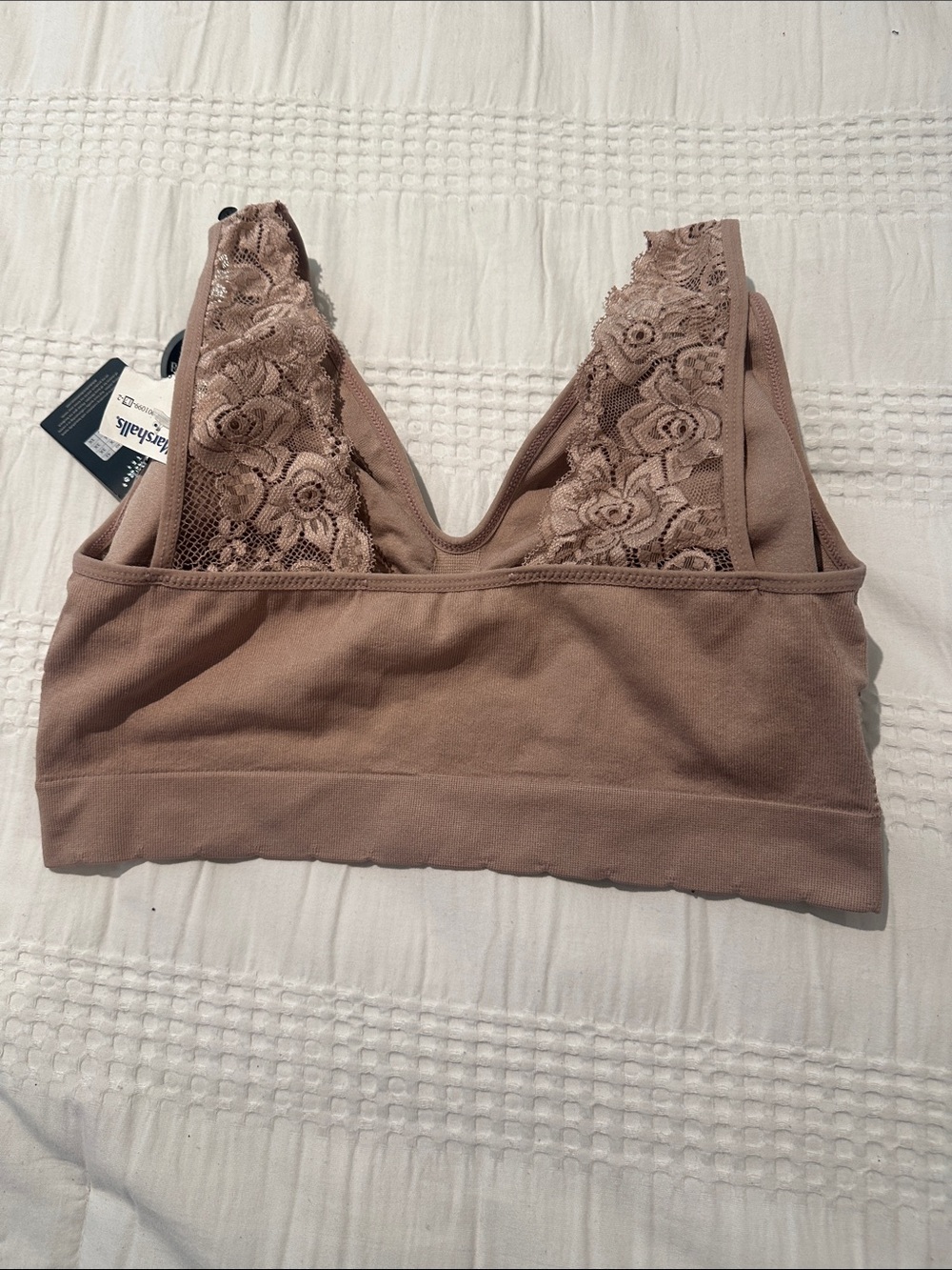 Seamless Wireless Bralette - Taupe - Picture 3 of 3